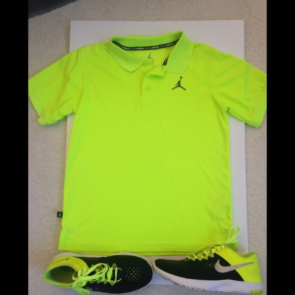 neon green jordan shirt